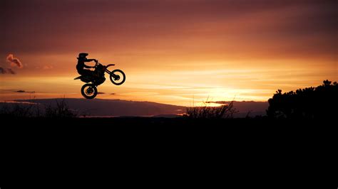 Motocross Sunset Simeonit Flickr