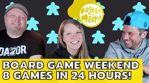 Board Game Weekend 8 Games In 24 Hours Rankings And Reviews Board