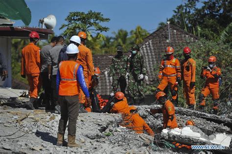 Rescue Underway After Indonesia Earthquake Xinhua English News Cn