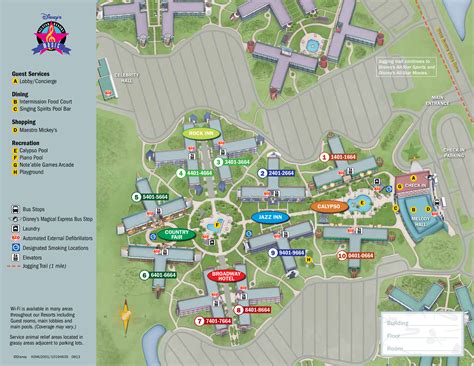 Disney World All Star Movie Resort Map Draw A Topographic Map