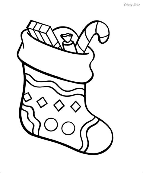 12 Best Christmas Stocking Coloring Pages Free And Printable Coloring