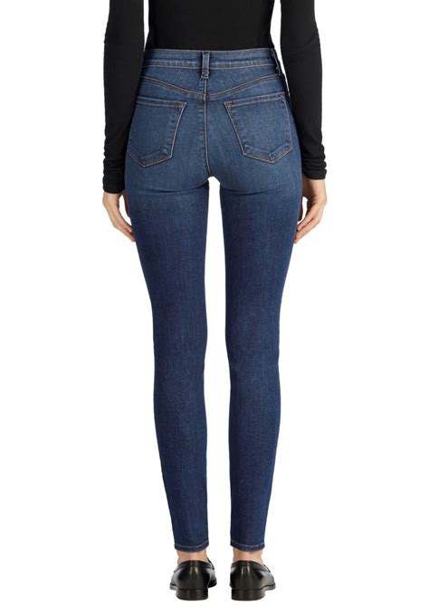 J Brand Maria High Rise Skinny Jeans Fleeting