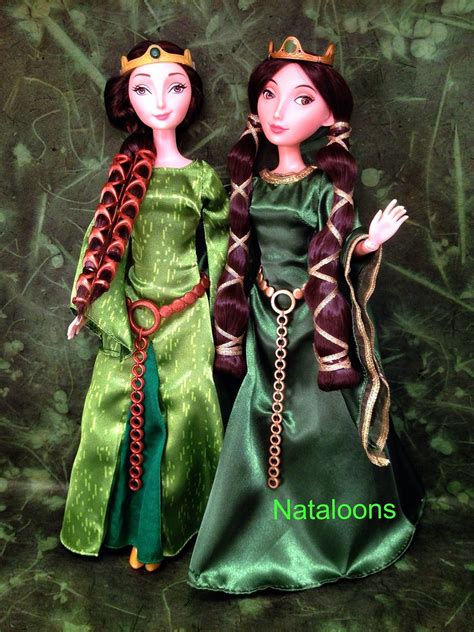 Mattel And Disney Store Queen Elinor Dolls The Disney Stor Flickr