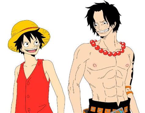 Ace And Luffy One Piece Photo 18264230 Fanpop