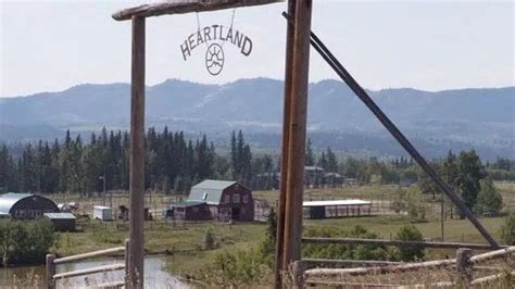 where is the heartland ranch where heartland series takes place located can we visit there