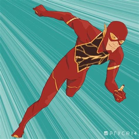 Flash For Todays Not Quite Daily Daily Pryce14 Superhero Art