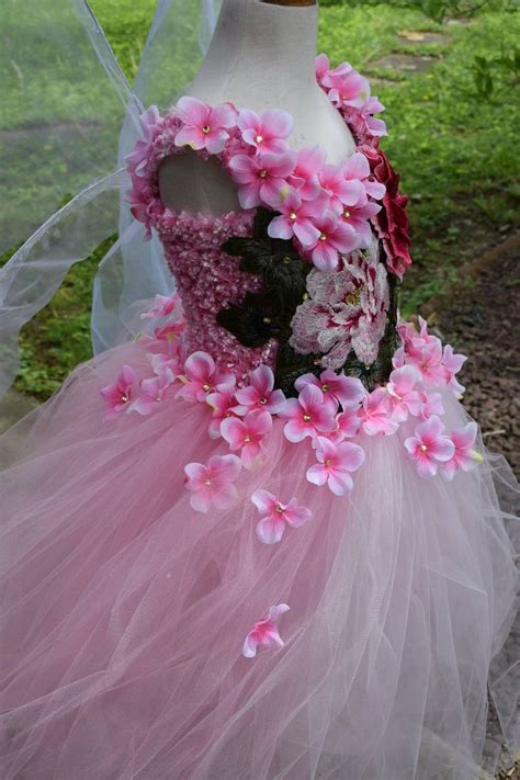 Pink Fairy Tutu Dresspink Fucsia Fairy Costume Dress Etsy Satin
