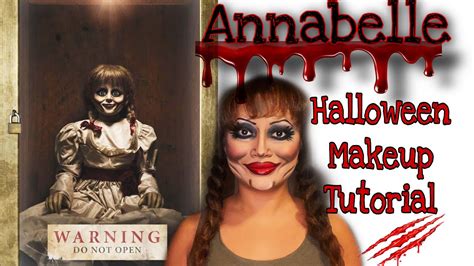Annabelle Halloween Makeup Tutorial Youtube