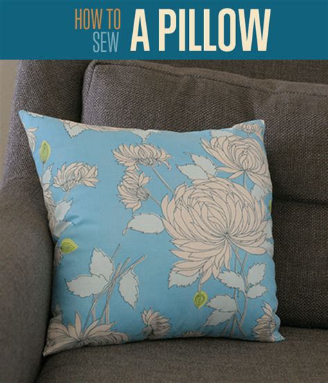 In less than an hour, you can have clean and fresh pillows and save a few remove the pillow from pillowcase or sham, if applicable. Make Your Own Throw Pillow DIY Projects Craft Ideas & How ...