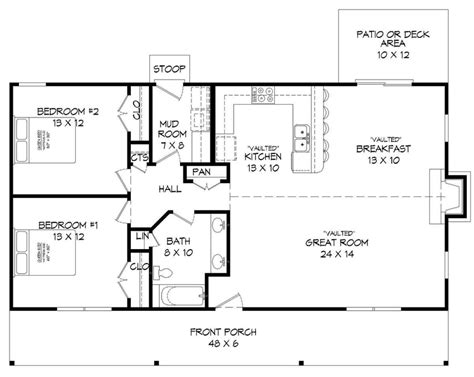 Open Floor Plans 1200 Sq Ft House Plan 940 00036 In My Home Ideas