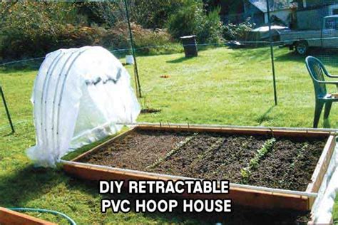 Diy Retractable Pvc Hoop House Shtfpreparedness