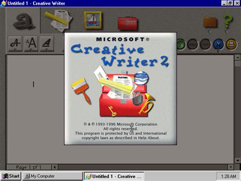 Winworld Microsoft Creative Writer 2x