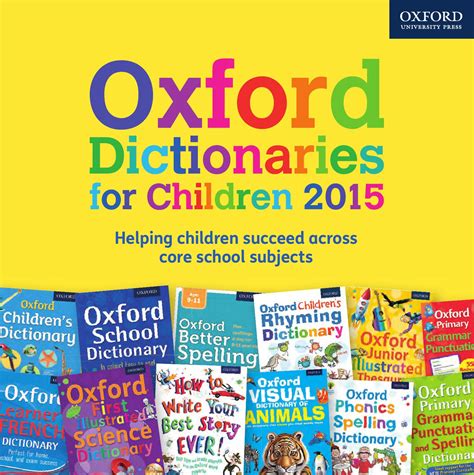 Oxford Childrens Dictionaries 2015 By Oxford Childrens Books