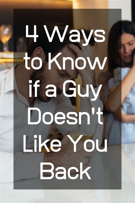 How To Tell If A Guy Doesn T Like You In Signs Guys Like You A