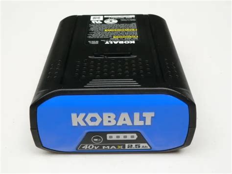 Kobalt 40v Max Lithium Ion 25 Ah Kb245 06 Battery Super Clean Look