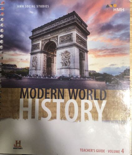 Modern World History Hmh Social Studies Teachers Guide Volume 4 New