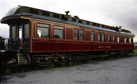 Transpress Nz Old British Columbia Railway Passenger Car Canada