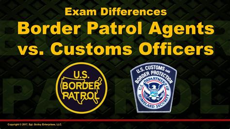 Exam Differences Border Patrol Agents And Cbp Officers Youtube
