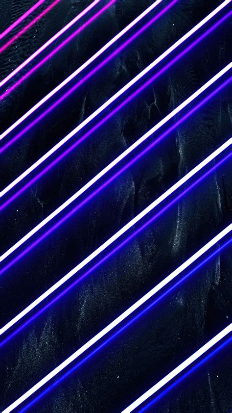 Neon Lines 4k Wallpaper