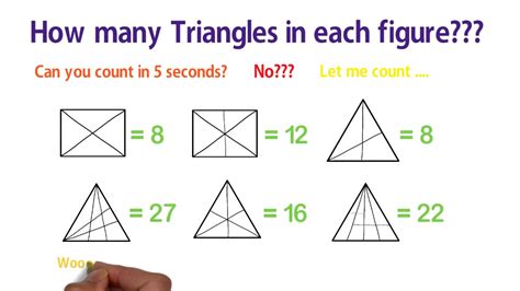 5 Second Tricks On How To Count Number Of Triangles In A Figure A Cool