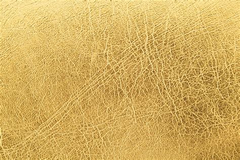 Premium Photo Gold Leather Texture