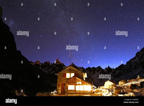 Patagonia Night Sky Stock Photo Alamy
