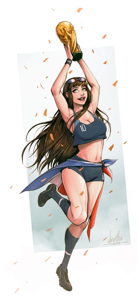 Devilhs Fifa World Cup Fifa World Cup Highres Girl