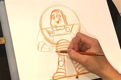 Learn To Draw Buzz Lightyear In New Video From Pixar