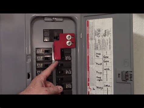 How many volts are in a breaker box? Generator interlock build and installation on the breaker ...