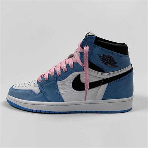 Jordan 1 Candy Pink 8mm Flat Solid Colour Laces Lace Supply Co