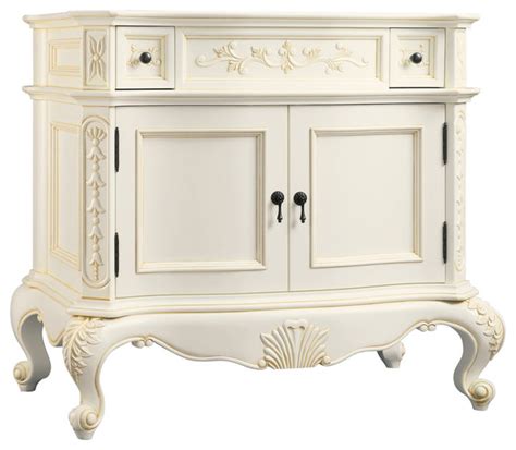 Get 5% in rewards with club o! Bordeaux 36" Bathroom Vanity Cabinet Base in Antique White ...