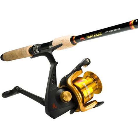 Matzuo 2 Piece Medium Spin Fishing Rod And Reel Combo 6
