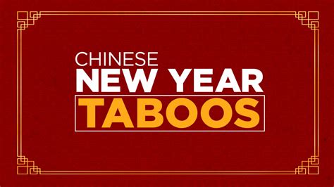 Chinese New Year Taboos And Traditions Abc7 San Francisco