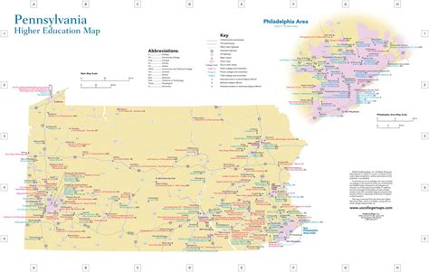 Map Of Pennsylvania Colleges Map Of Stoney Lake