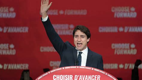 Justin Trudeaus Liberals Win Canadian Election But Lose Majority Lbc