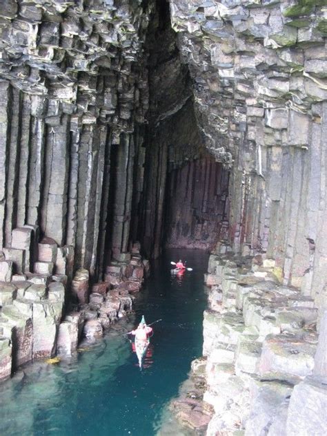 Fingals Cave Scotland Travel Pinterest