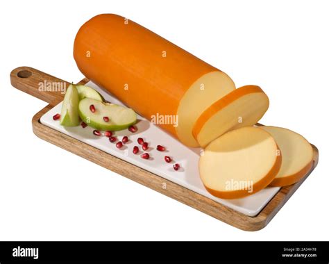 Dutch Smoked Cheese Stock Photo Alamy