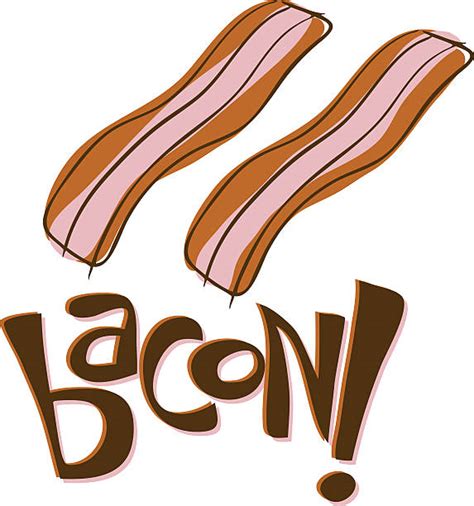 Bacon Cartoon Illustrations Royalty Free Vector Graphics And Clip Art