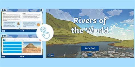 Uk Seas And Rivers Interactive Labelling Activity