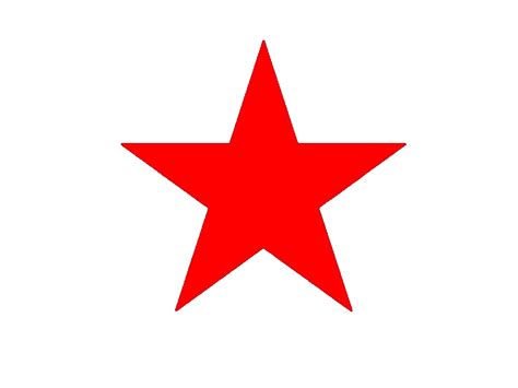 Download Red Star Png Image For Free