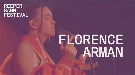 Florence Arman LIVE Reeperbahn Festival 2021 ANCHOR Award Nominee