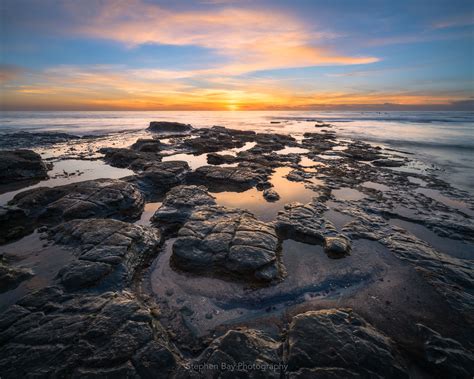 Photo Puzzle Tidepools At Sunset Cliffs