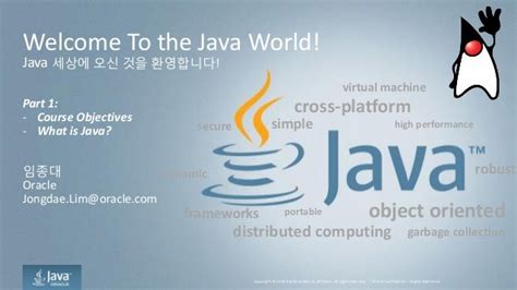 Part1 Welcome To The Java World