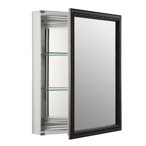 Comes in in white, shaker white, espresso, black, coffee bean, unfinished flat frame, and caramel. In Wall Medicine Cabinet Ideas - HomesFeed
