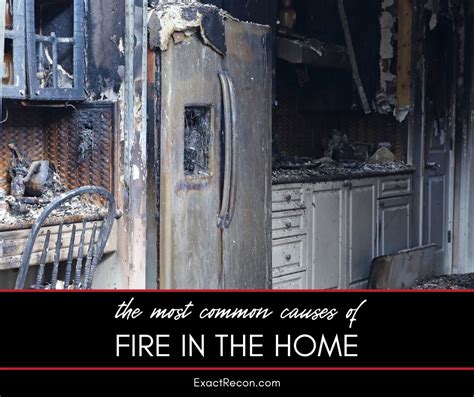 Most Common Causes Of House Fires Exact Recon Restoration