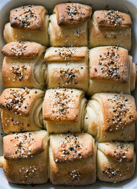 everything parker house rolls recipe a cozy kitchen