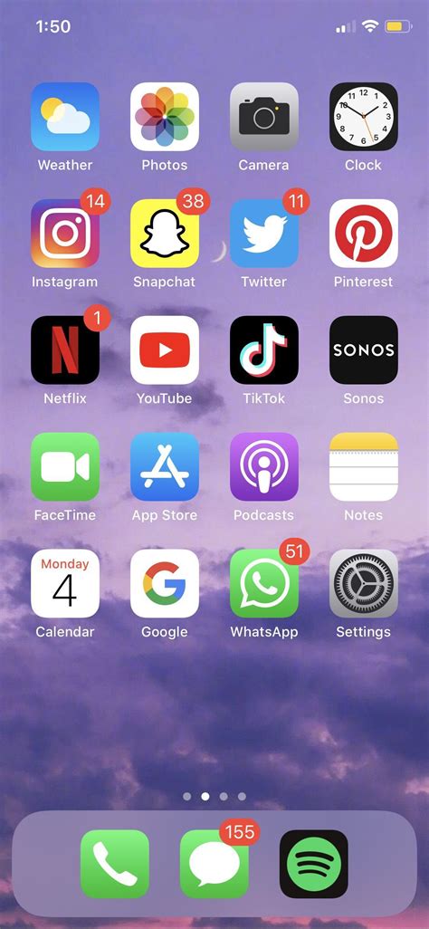 Awasome Iphone Home Screen Layout Ideas 2021 Free 2022