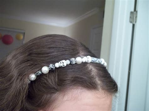 Skull Bead Headband · A Beaded Headband · Jewelry On Cut Out Keep