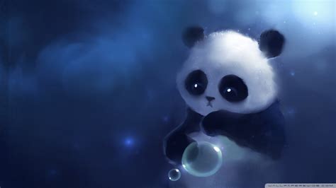 A wallpaper or background (also known as a desktop wallpaper, desktop background, desktop picture or desktop image on computers) is a digital image (photo, drawing etc.) used as a decorative background of a graphical user interface on the screen of a computer, mobile communications device or other electronic device. Sad Panda Painting Ultra HD Desktop Background Wallpaper ...