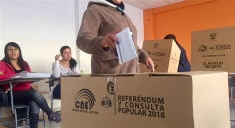 Ecuador Inaugura Jornada Electoral Por Consulta Popular Noticias